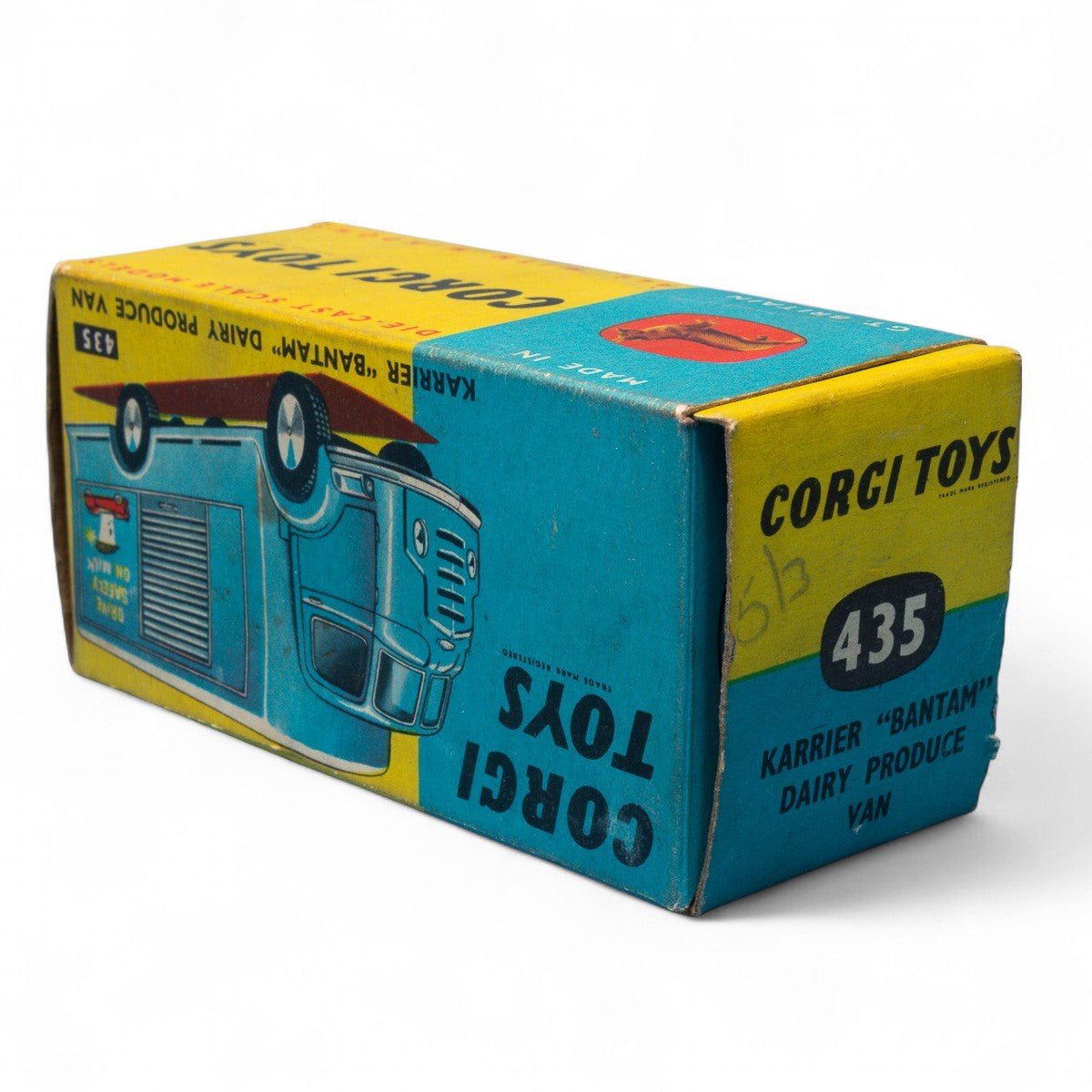 1962 Vintage Corgi Toys 435 KARRIER BANTAM Dairy Produce Van Excellent Boxed Diecast Vehicle Picture 11