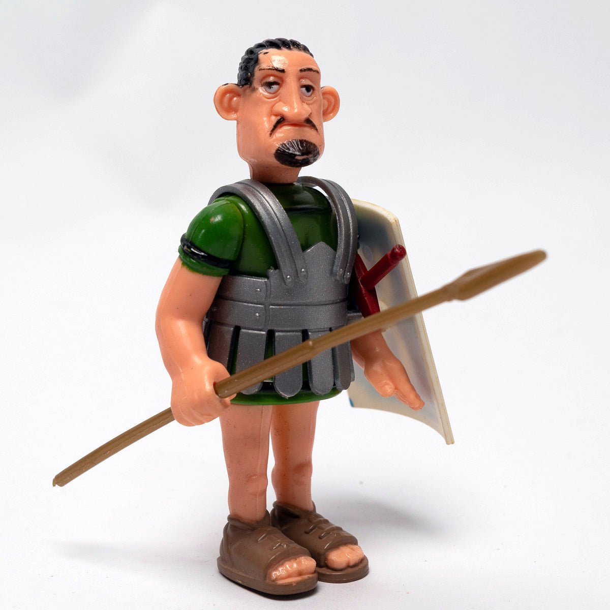 1980 Asterix Play ROMAN LEGIONNAIRE Excellent Complete Vintage Action Figure Action Figure Picture 5