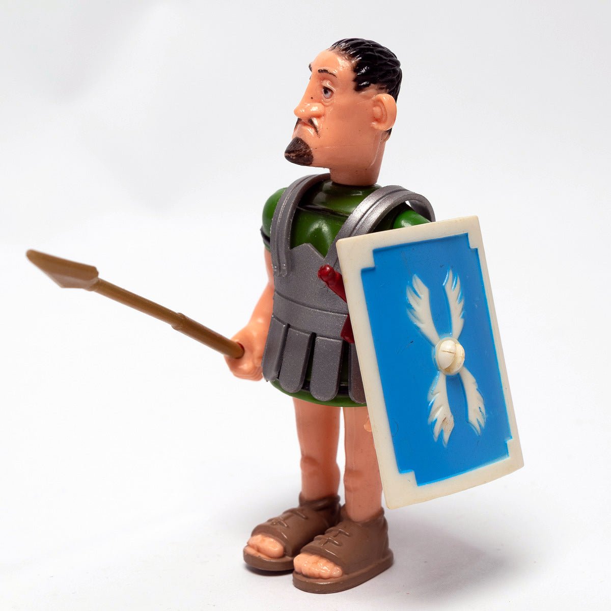 1980 Asterix Play ROMAN LEGIONNAIRE Excellent Complete Vintage Action Figure Action Figure Picture 2