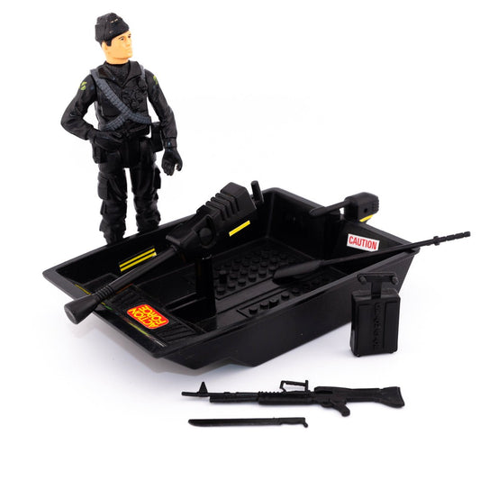 1983 ACTION FORCE SAS BOAT PATROL PALITOY 100% COMPLETE VINTAGE ACTION FIGURE Picture 1
