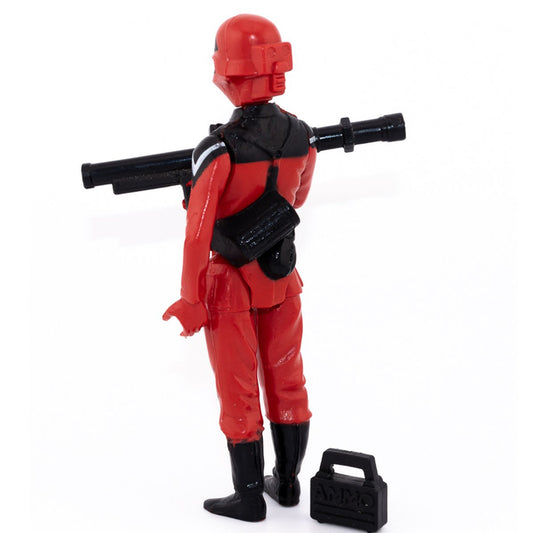 1983 ACTION FORCE THE RED SHADOWS RED SHADOW PALITOY COMPLETE EXCELLENT 1 Picture 3