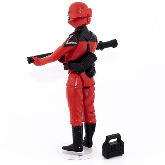 1983 ACTION FORCE THE RED SHADOWS RED SHADOW PALITOY COMPLETE EXCELLENT 2 Picture 3