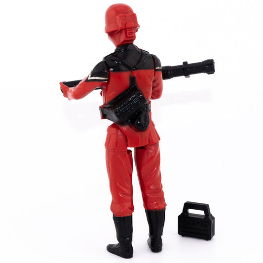 1983 ACTION FORCE THE RED SHADOWS RED SHADOW PALITOY COMPLETE EXCELLENT 6 Picture 3