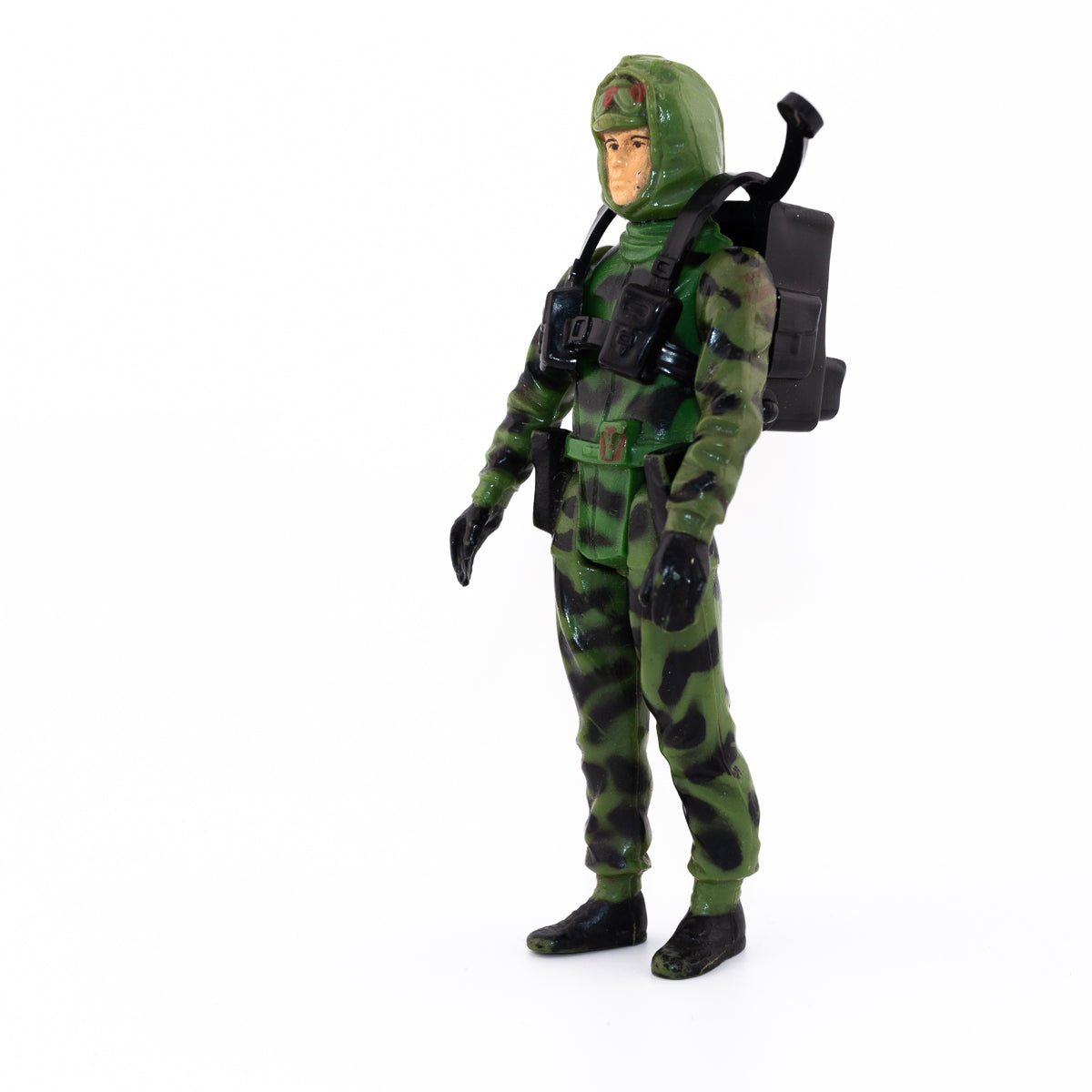 1983 ACTION FORCE Z FORCE INFANTRYMAN PALITOY VERY GOOD VINTAGE ACTION FIGURE - DT Collectable Toys