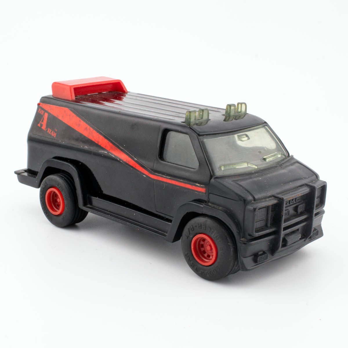 1983 Vintage ERTL 1/48 GMC A - TEAM Van Excellent Pressed Steel Working Friction