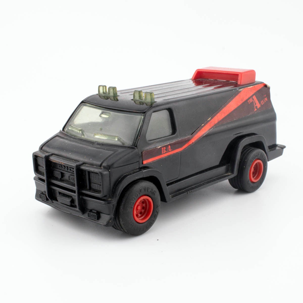 1983 Vintage ERTL 1/48 GMC A - TEAM Van Excellent Pressed Steel Working Friction