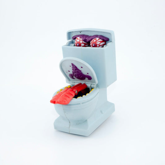 1986 KENNER FEARSOME FLUSH THE REAL GHOSTBUSTERS 100% COMPLETE VINTAGE EXCELLENT Action Figure Picture 1