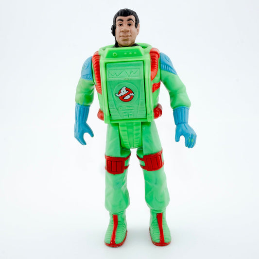 1986 KENNER SUPER FRIGHT FEATURES WINSTON ZEDDMORE THE REAL GHOSTBUSTERS VINTAGE Action Figure Picture 1