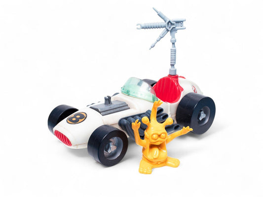 1986 Vintage The Real Ghostbusters ECTO - 500 Grand Prix Car Incomplete Action Figure Vehicle Picture 1
