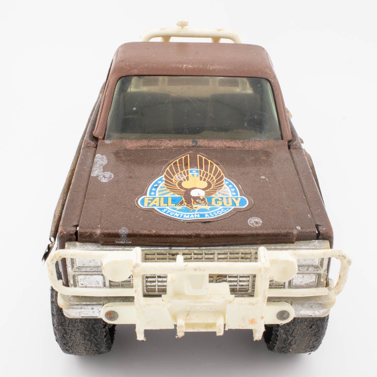 1987 Vintage ERTL 1/25 Pressed Steel Fall Guy GMC Pickup Truck Colt Seavers
