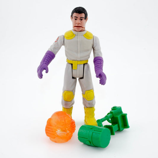 1989 KENNER FRIGHT FEATURES WINSTON ZEDDMORE THE REAL GHOSTBUSTERS VINTAGE Action Figure Picture 1