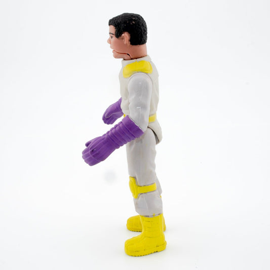1989 KENNER FRIGHT FEATURES WINSTON ZEDDMORE THE REAL GHOSTBUSTERS VINTAGE Action Figure Picture 3