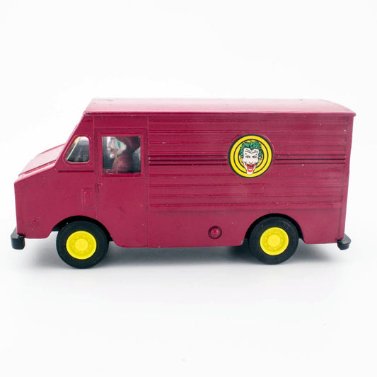 1989 Vintage ERTL 1/43 JOKERS VAN DC Comics Batman Excellent Diecast Diecast Vehicle Picture 3