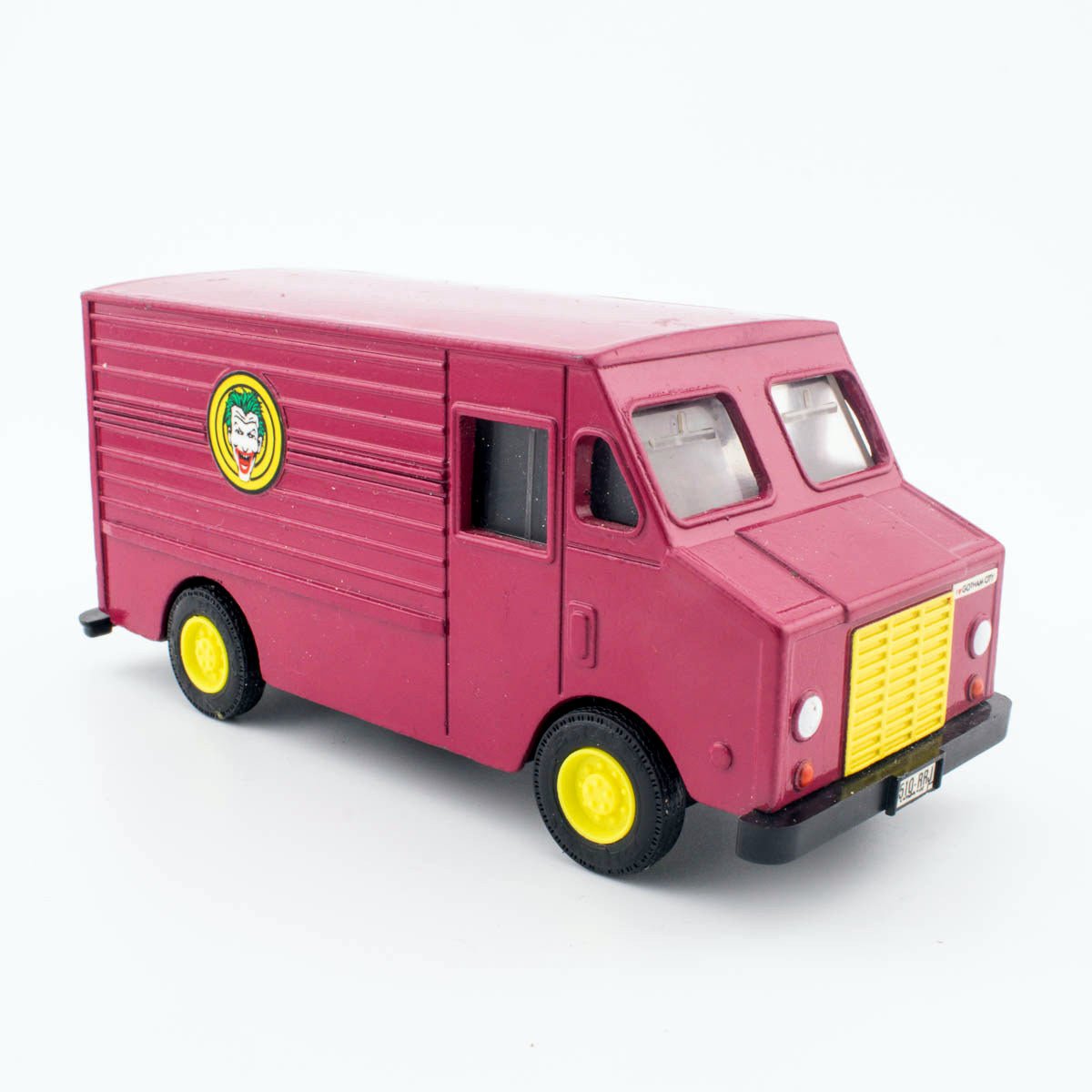1989 Vintage ERTL 1/43 JOKERS VAN DC Comics Batman Excellent Diecast