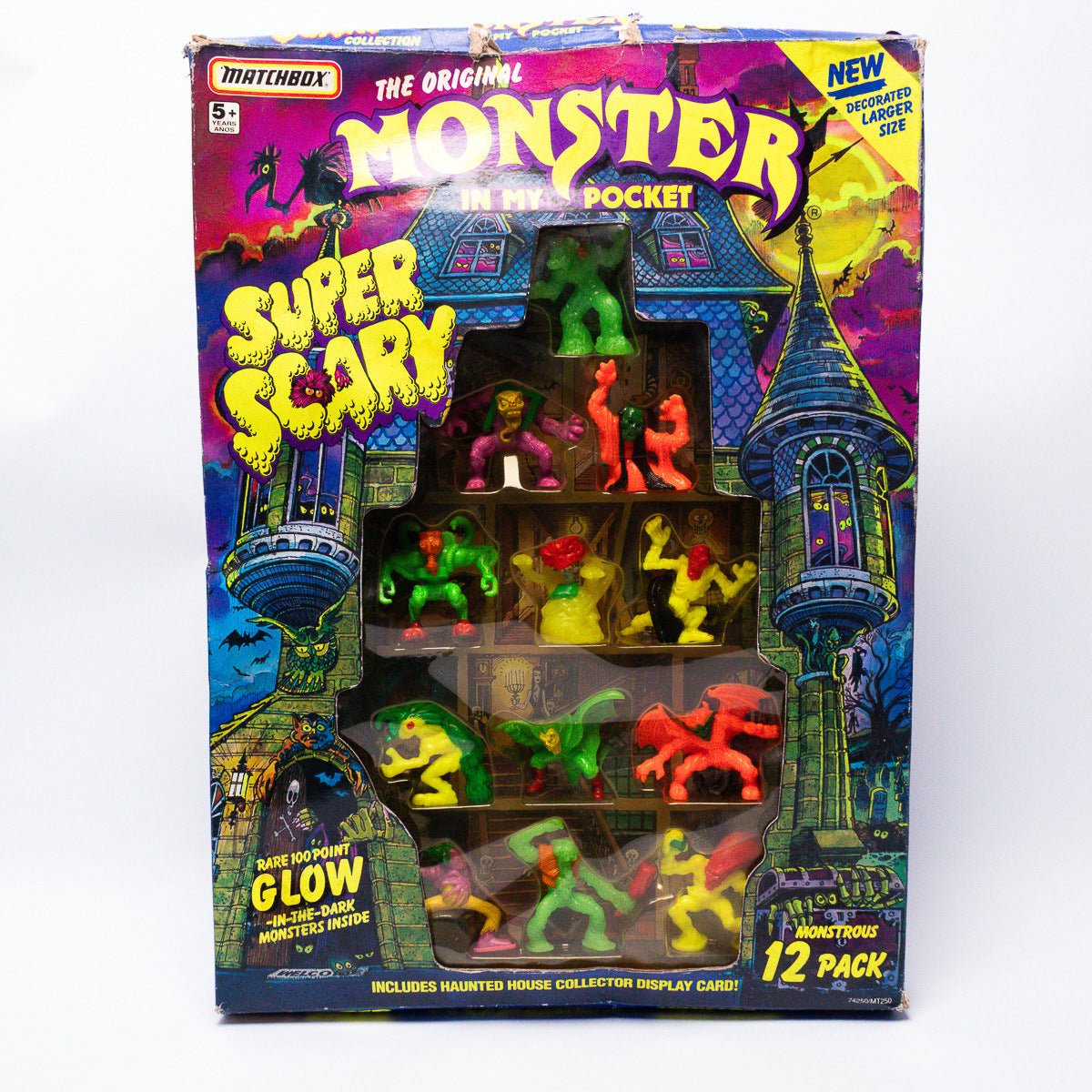 1991 Vintage Monster in My Pocket Series 4 Super Scary Matchbox Complete Set Boxed Action Figure Picture 1