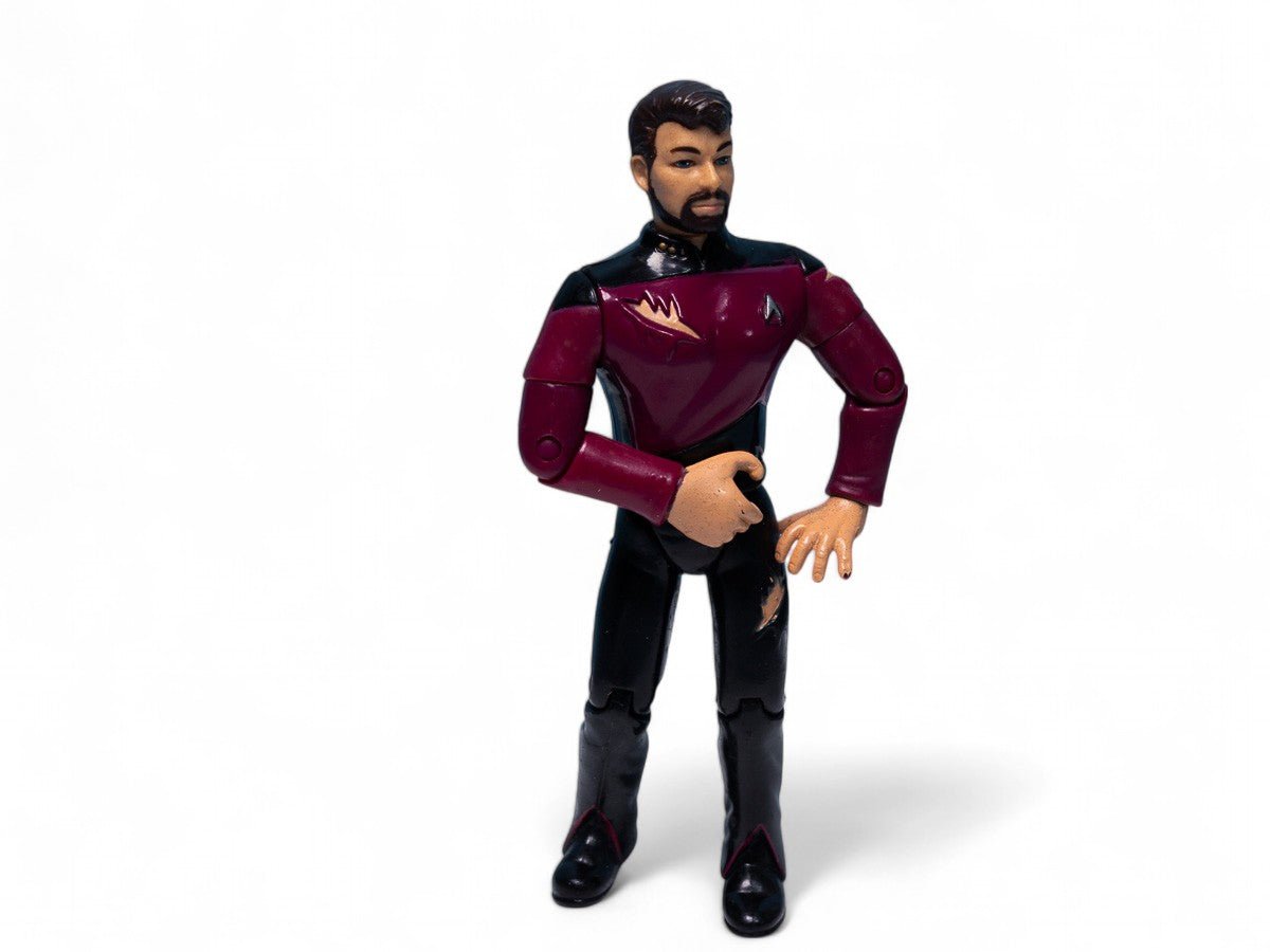1992 Playmates Star Trek Commander William T. Riker Next Generation Action Figure