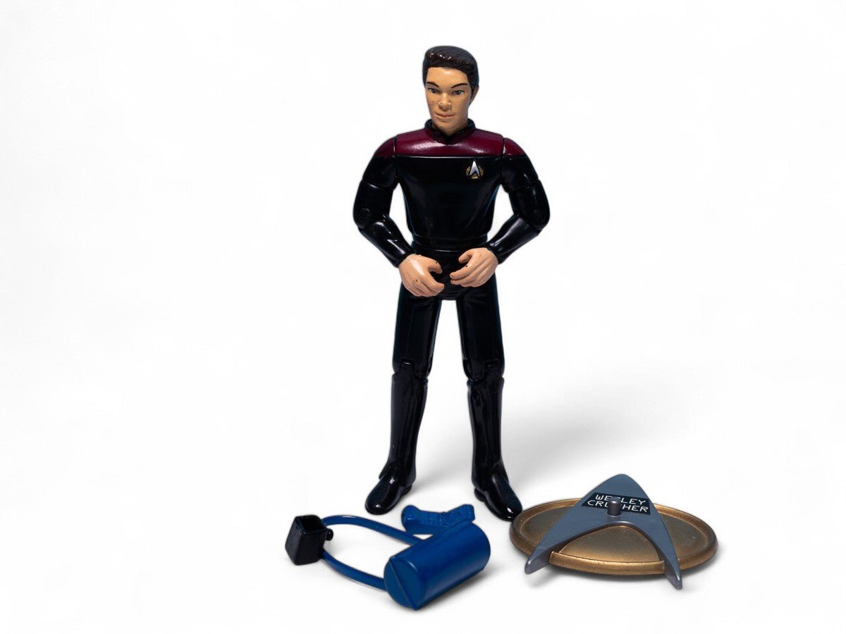 1993 Playmates Star Trek Cadet Wesley Crusher Next Generation Action Figure