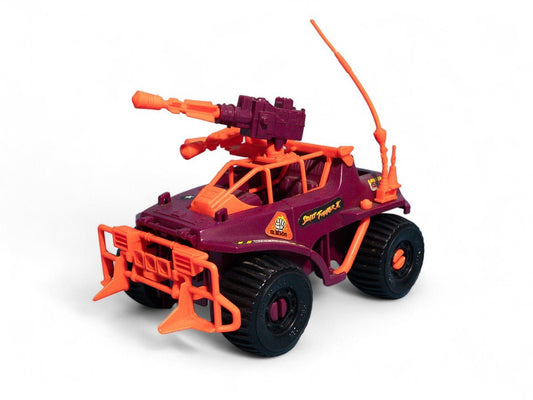 1993 Vintage GI Joe Street Fighter II CRIMSON CRUISER Excellent Near Complete Action Figure Vehicle Picture 1