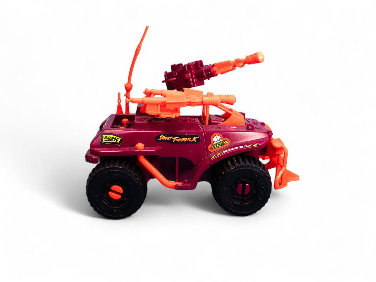 1993 Vintage GI Joe Street Fighter II CRIMSON CRUISER Excellent Near Complete
