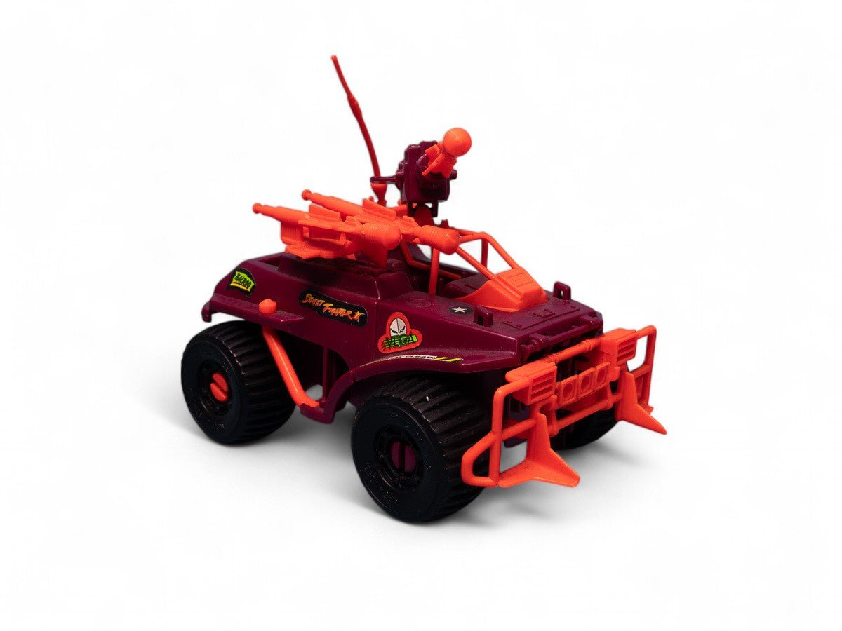 1993 Vintage GI Joe Street Fighter II CRIMSON CRUISER Excellent Near Complete