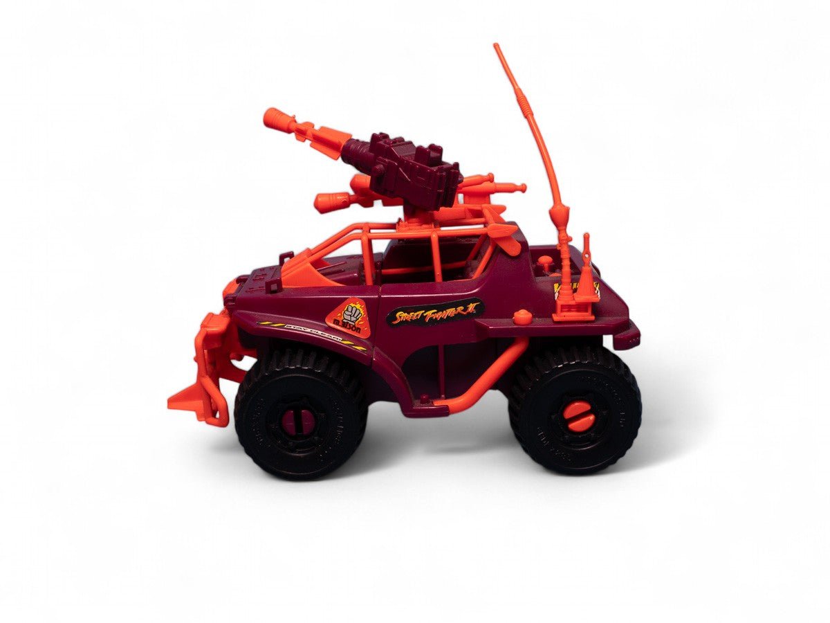1993 Vintage GI Joe Street Fighter II CRIMSON CRUISER Excellent Near Complete