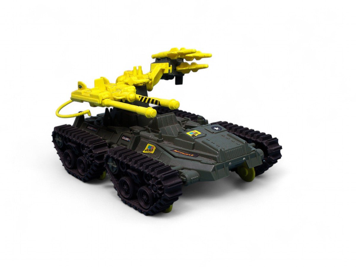 1993 Vintage GI Joe Street Fighter II SONIC BOOM TANK Excellent Near Complete