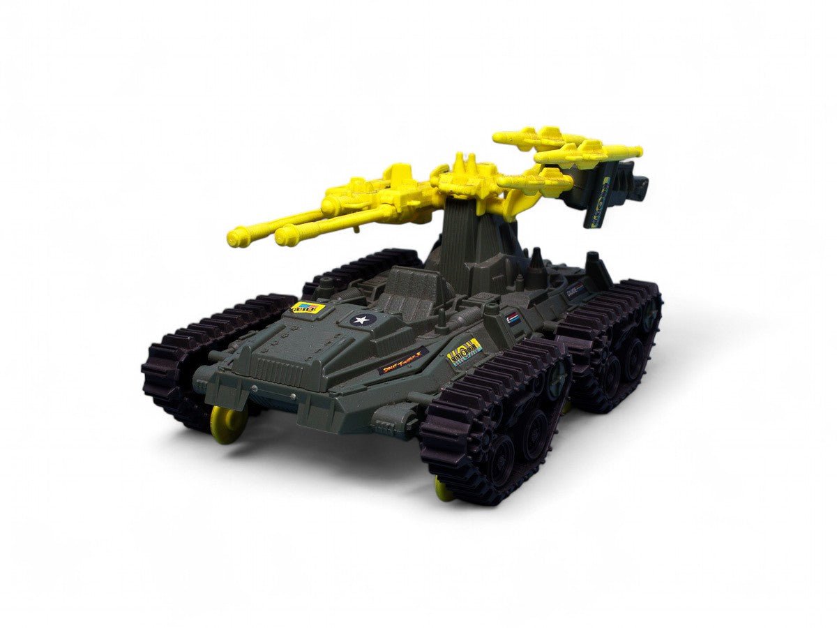 1993 Vintage GI Joe Street Fighter II SONIC BOOM TANK Excellent Near Complete