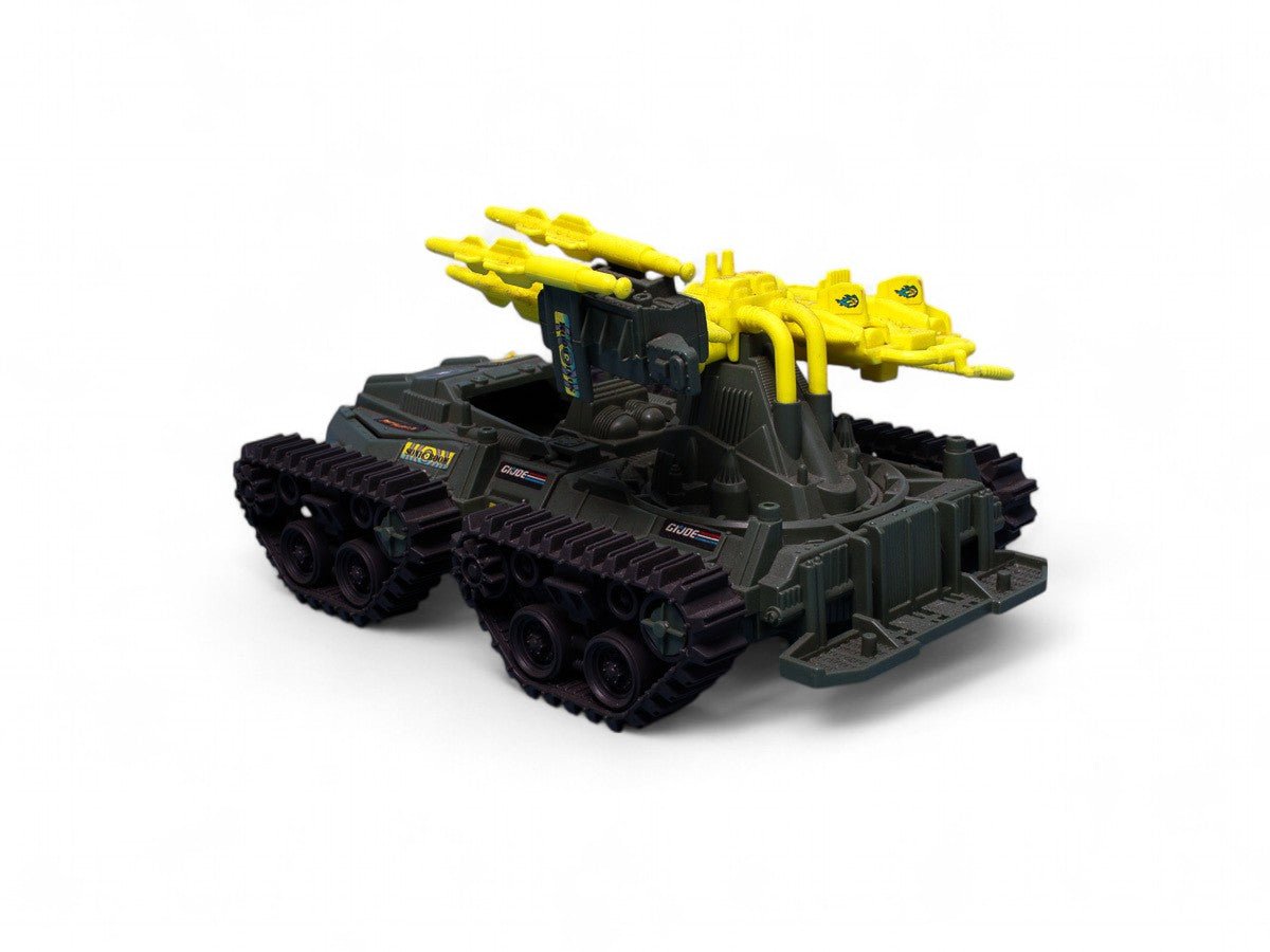 1993 Vintage GI Joe Street Fighter II SONIC BOOM TANK Excellent Near Complete