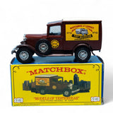 1995 Code 2 Matchbox Toy Museum Durham CT. USA Y - 22 1930 Model A Ford Van Mint