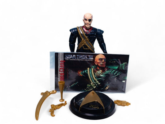 1995 Playmates Star Trek Classic GENERAL CHANG Action Figure Complete Action Figure Picture 1