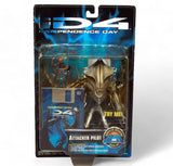 1996 Independence Day Alien ATTACKER PILOT & Host 8" Trendmasters Action Figure
