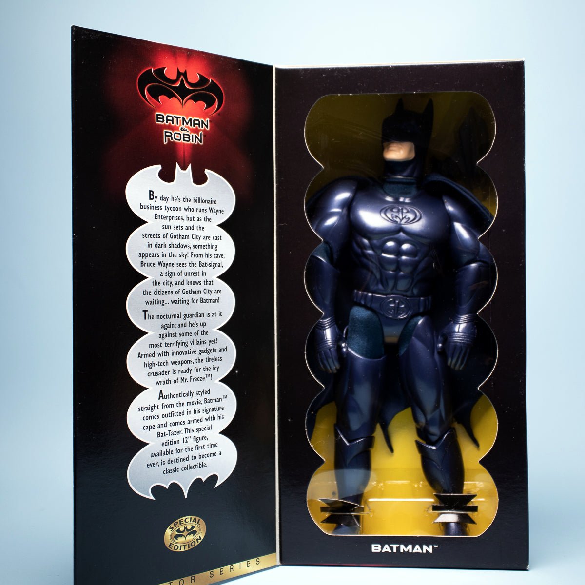 1997 Kenner BATMAN Vintage 12" Batman & Robin Movie Action Figure MIB - DT Collectable Toys