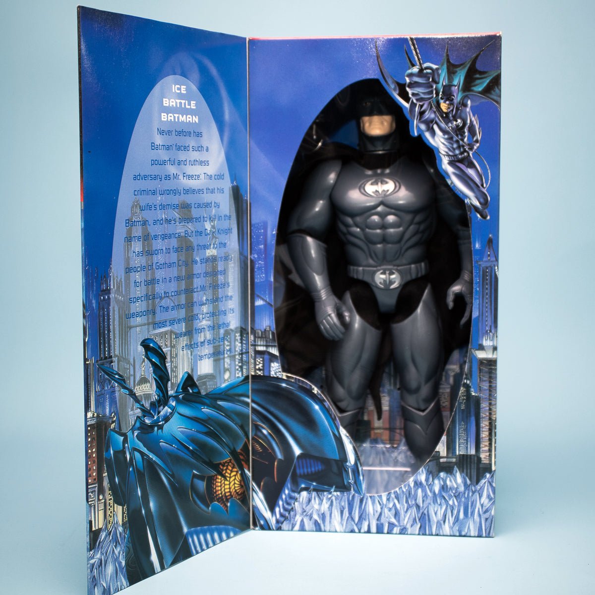 1997 Kenner ICE BATTLE BATMAN Vintage 12" Batman & Robin Movie Action Figure MIB - DT Collectable Toys