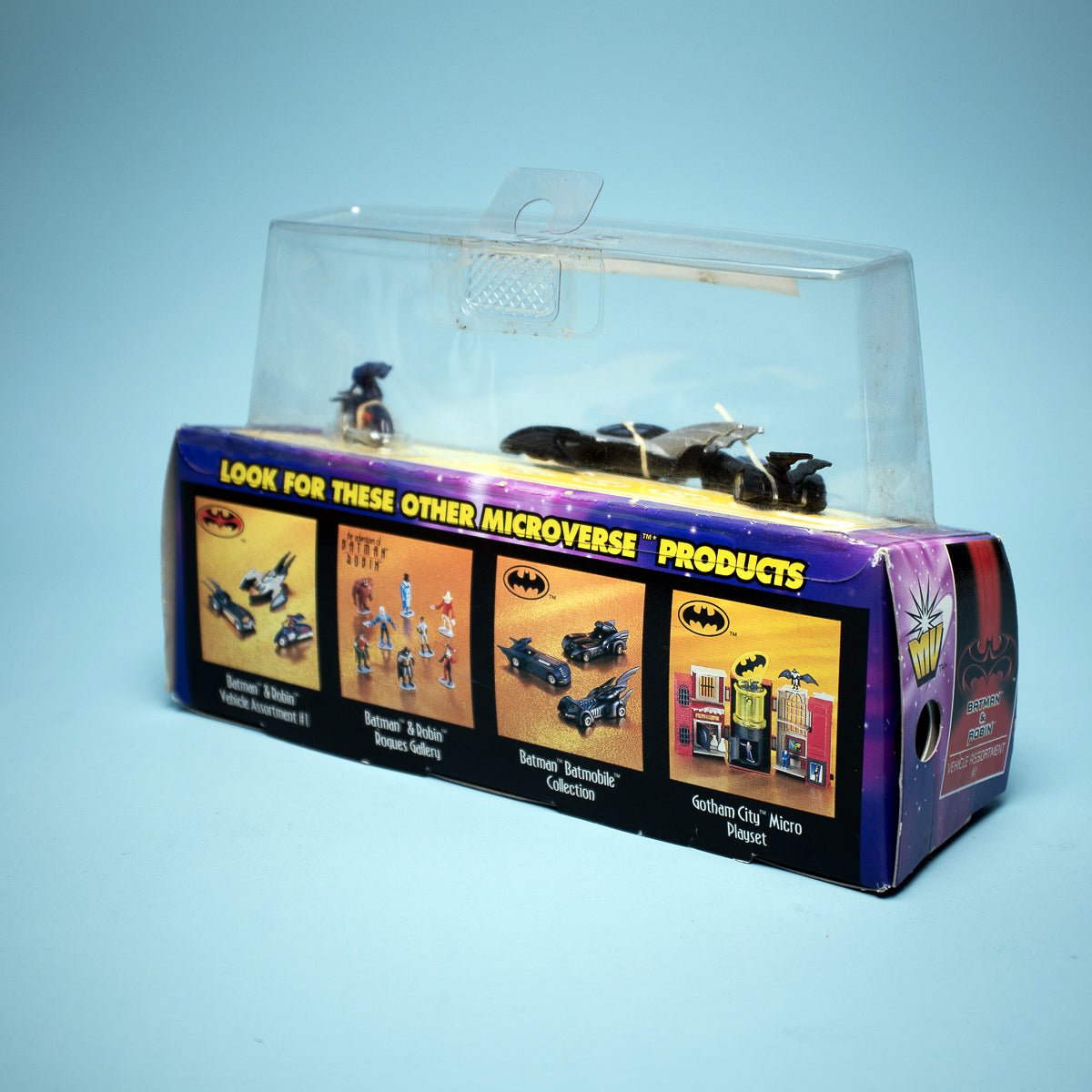 1997 Kenner Microverse Batman & Robin VEHICLE ASSORTMENT #1 Unopened - DT Collectable Toys