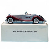 2000 Code 2 Matchbox MICA Hershey Park Y20 Mercedes - Benz 540 Convention Model in Plain Box Diecast Vehicle Picture 1