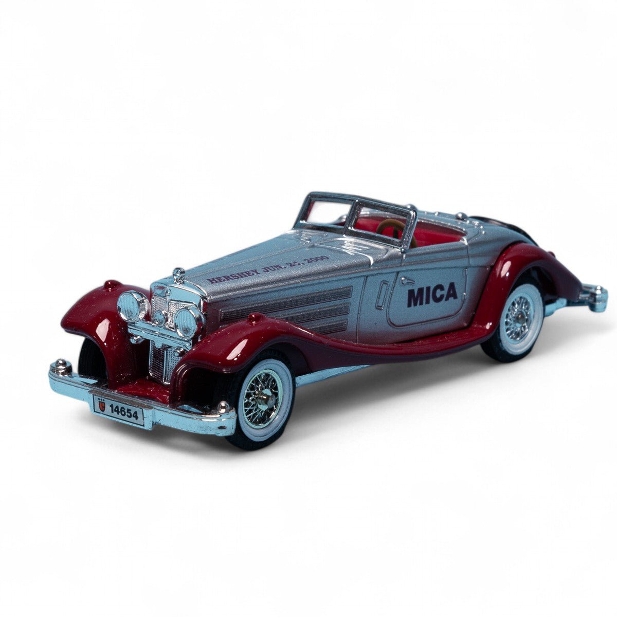2000 Code 2 Matchbox MICA Hershey Park Y20 Mercedes - Benz 540 Convention Model in Plain Box Diecast Vehicle Picture 2