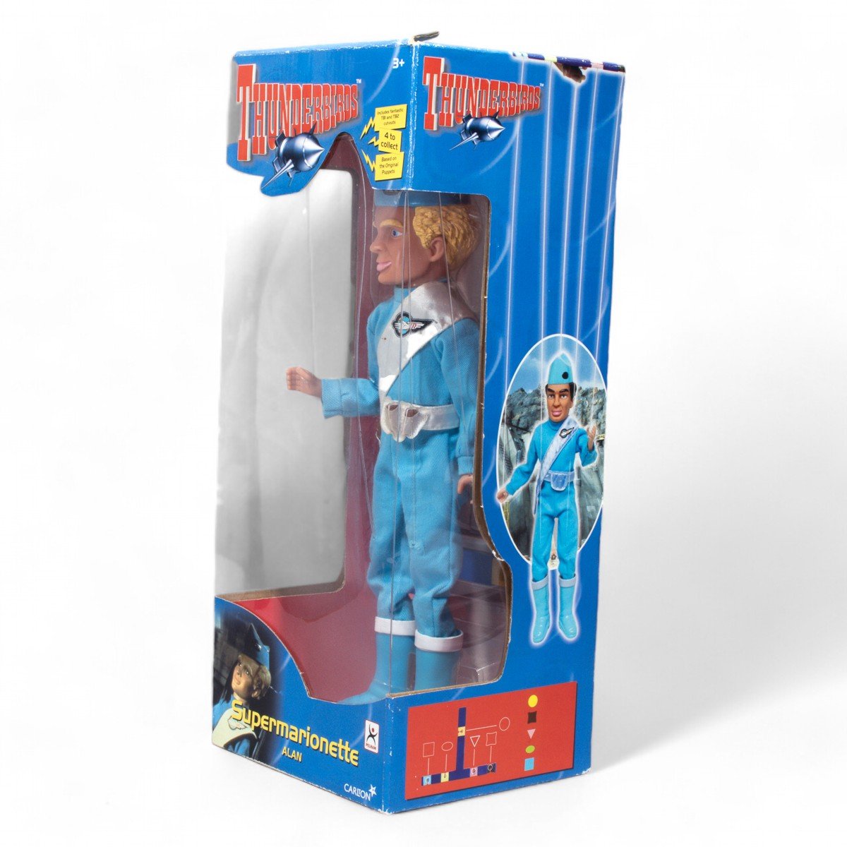 2001 SUPERMARIONETTE ALAN TRACEY THUNDERBIRDS CARLTON PELHAM PUPPET Picture 4