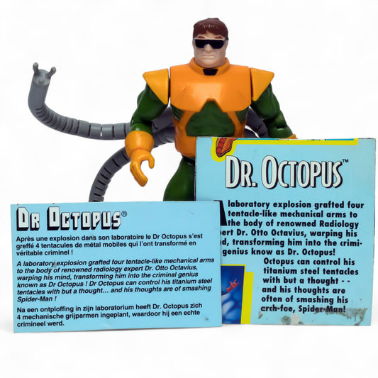 Toy Biz 1994 Marvel DR. OCTOPUS Spider-Man Animated Series Action Figure