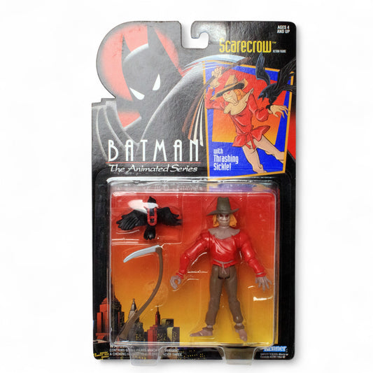 Kenner 1993 SCARECROW Batman The Animated Series DC Comics Mint on Card - DT Collectable Toys