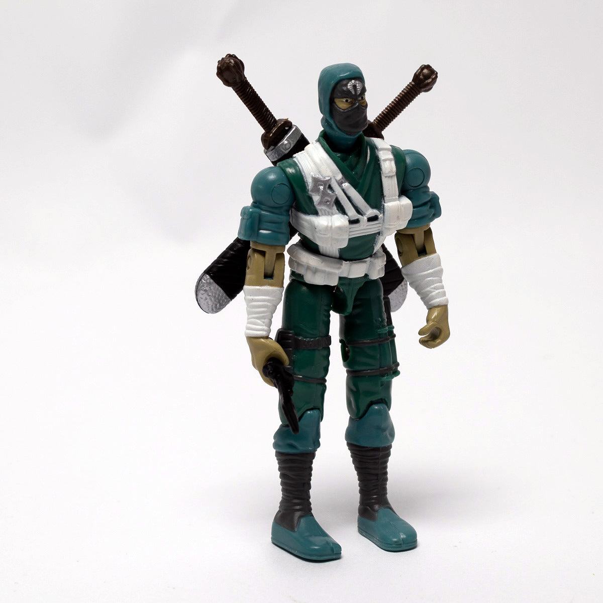 Hasbro 2004 GI Joe COBRA NINJA TROOPER v1 Excellent Valor Vs Venom VvV Figure