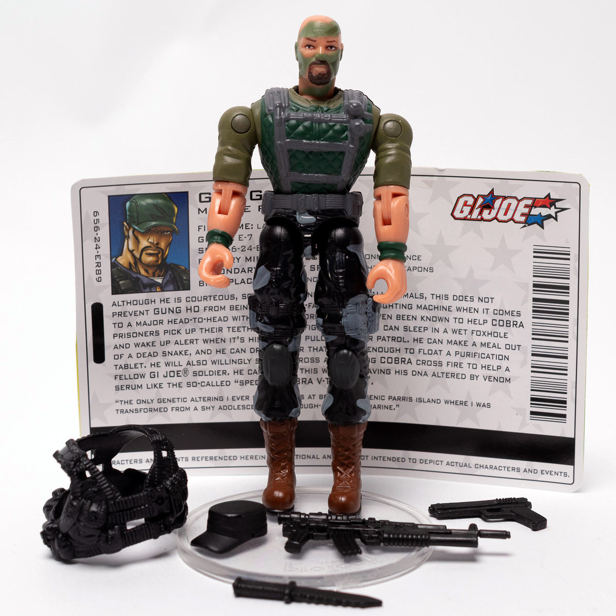 Hasbro 2004 GI Joe GUNG HO v14 Excellent Valor Vs Venom VvV Figure