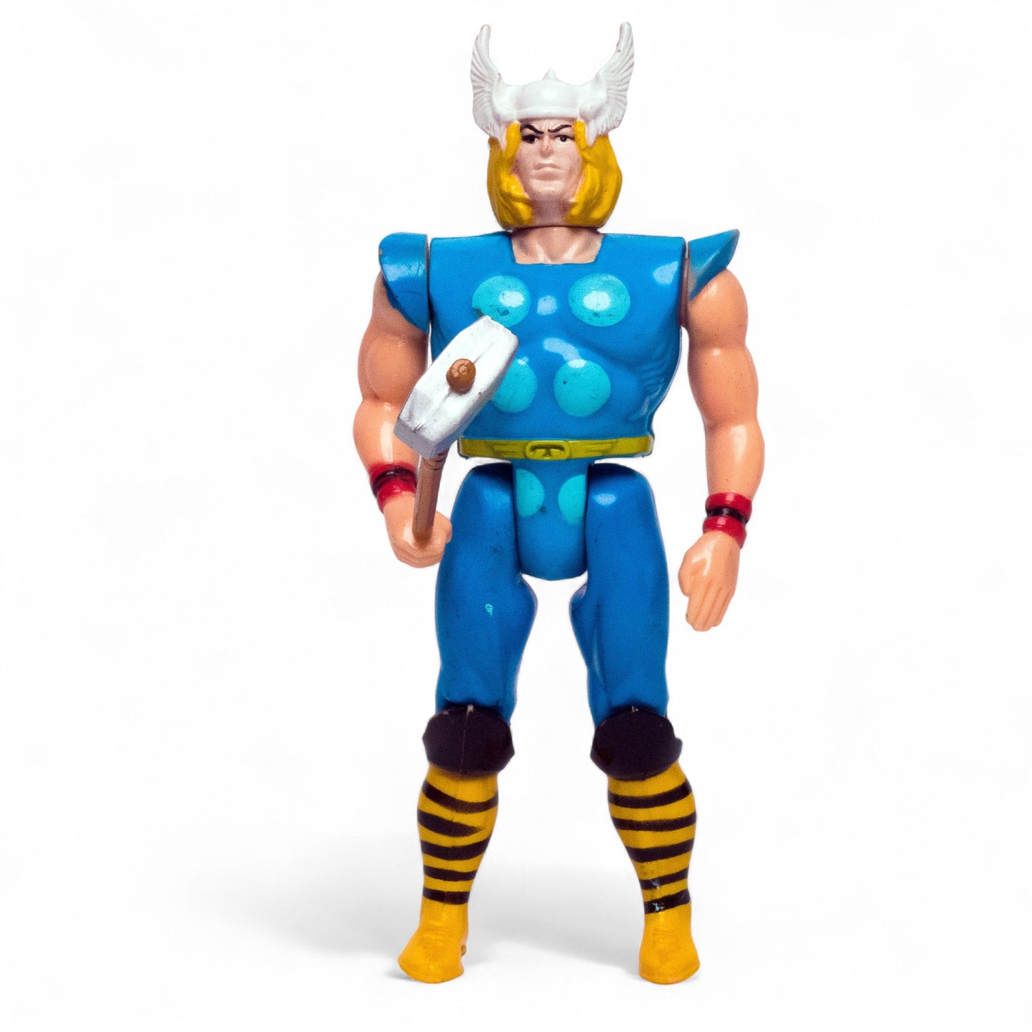 Toy Biz 1991 Marvel Super Heroes THOR Series 2 Near Complete Action Figure