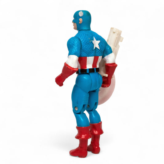 Toy Biz 1990 Marvel Super Heroes CAPTAIN AMERICA Series 1 Action Figure