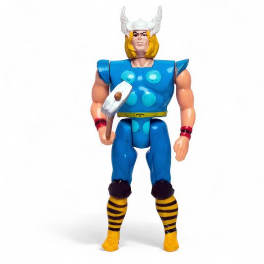 Toy Biz 1991 Marvel Super Heroes THOR Series 2 Near Complete Action Figure