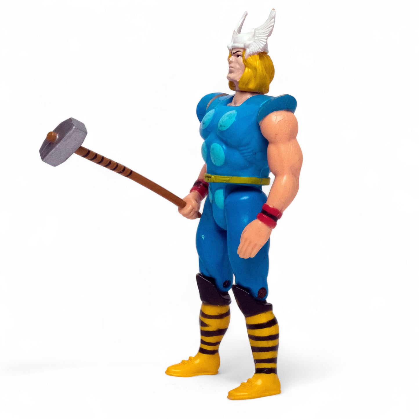 Toy Biz 1991 Marvel Super Heroes THOR Series 2 Near Complete Action Figure