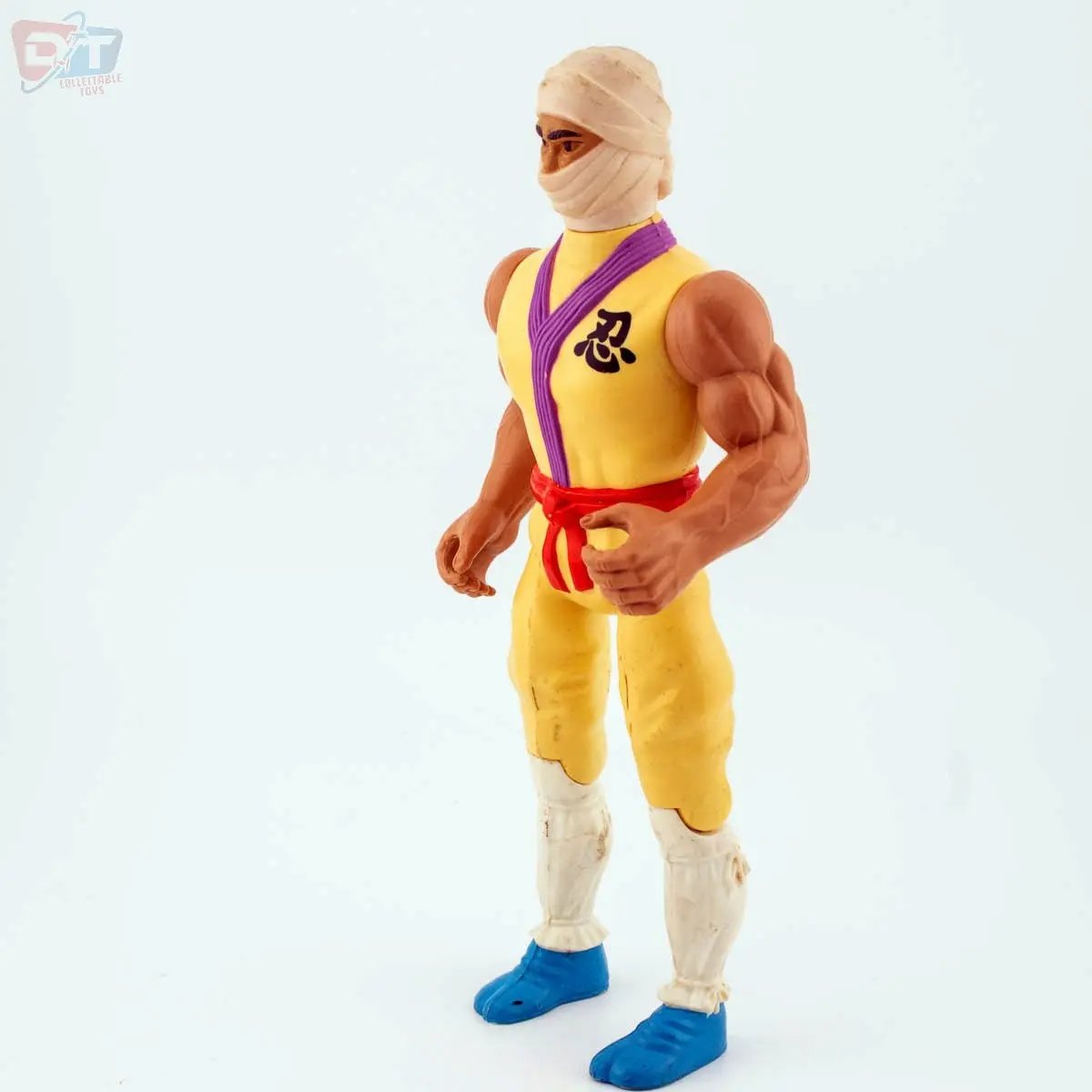 Vintage Coleco Rambo WHITE DRAGON 1985 Basic Series Excellent Rare Action Figure Picture 2