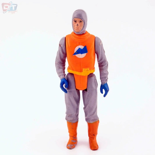 Vintage Palitoy Action Force HOT JETS Orange Boots, 1983 Very Good Action Figure Picture 1