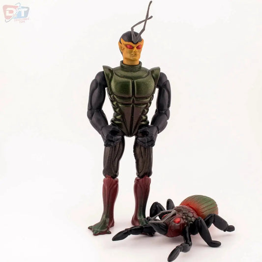 Vintage Sectaurs Warriors of Symbion 1984 SKITO & TOXCID Near Mint Action Figure Picture 1