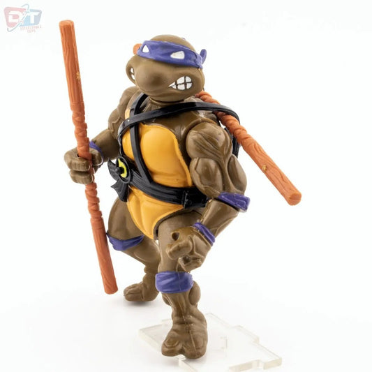 Vintage TMNT Donatello 1988 Playmates Teenage Mutant Ninja Turtles Action Figure Picture 3