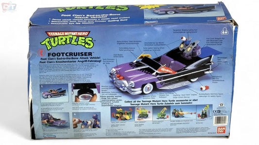 Vintage TMNT Footcruiser 1989 Playmates Teenage Mutant Ninja Turtles Boxed Picture 3